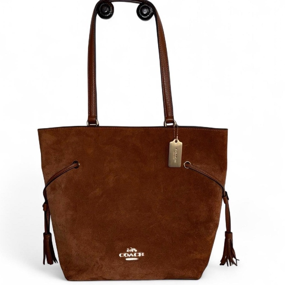 Coach Andy Suede Tote Bag